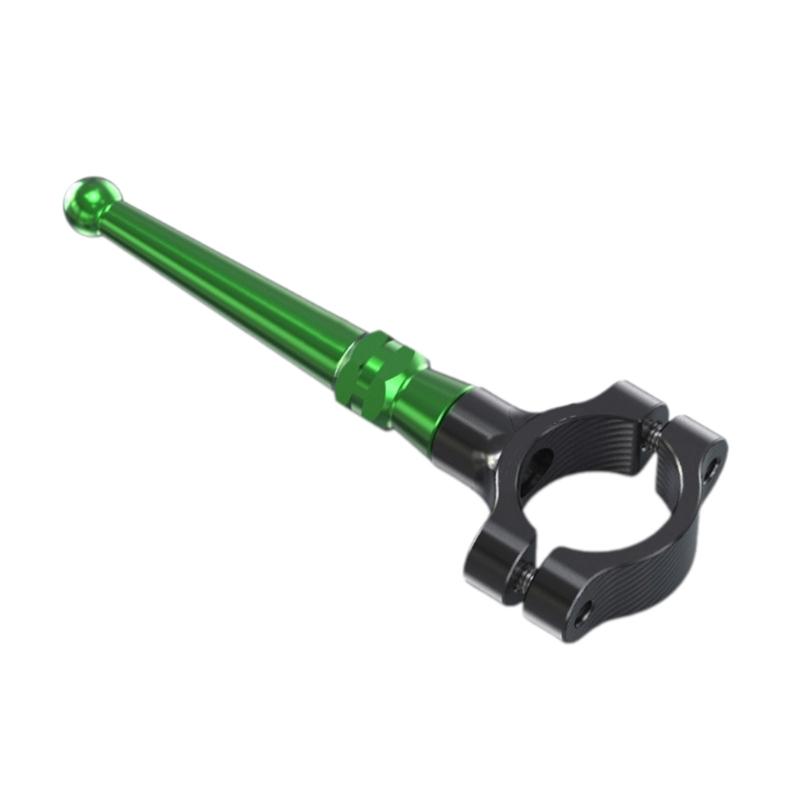 

Бічна підставка з алюмінієвого сплаву Надійна стійкість Бічна опора Модний дизайн, який повинен бути для любителів мотоциклів Z400 1 чорний/зелений