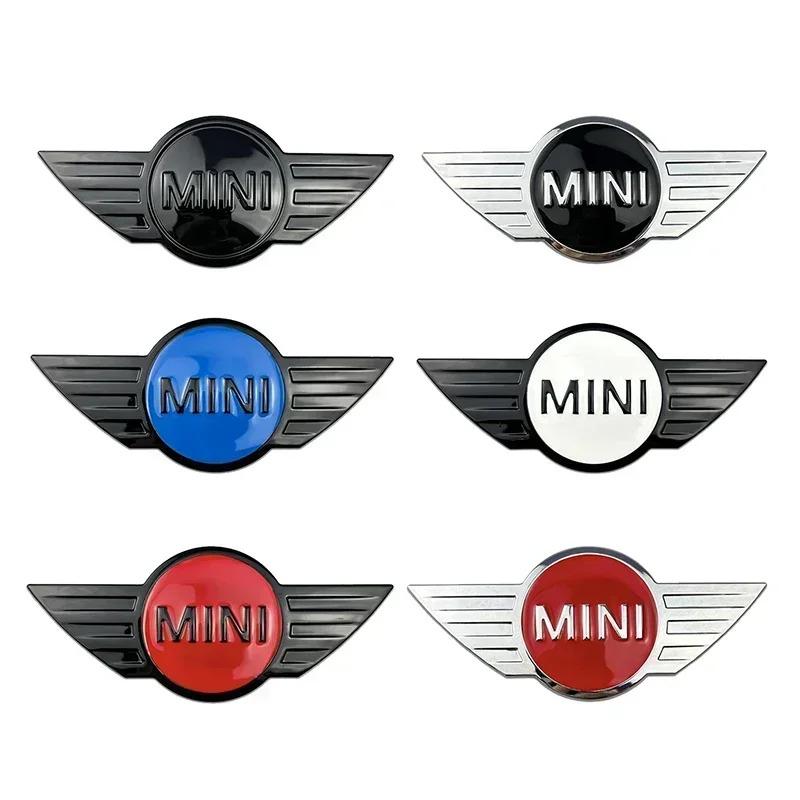 15.1x6.5cm Cache Emblème Arrière Avant pour Voiture pour MINI JCW F54 F55 F56 F60 R50 R52 R53 R56 R57 R58 R60 CLUBMAN COUNTRYMAN Emblème qclyn77