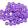 Pakket van 100 Siliconen Afstandhouders Ringen Armbanden Ringen Siliconen Textuur Sieraden Maakbenodigdheden voor Armband Ketting Oorbellen