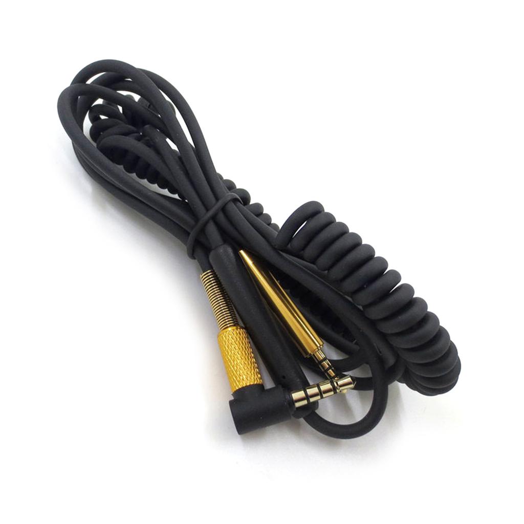 2.5mm Plug to 3.5mm Spring Headphone Cable for Bose QC25 QC35 OE2 AKG Y40 Y50 Y45 JBL S700 J55 J88 Headphones