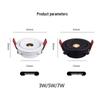 Ultra-Thin Recessed Anti-Glare Bedside LED Downlight