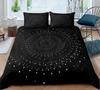 3D Night Sky Bedding Set Galaxy Duvet Cover Queen King Size Room Decor 3 Piece Set With 2 Pillowcases  Comfortable And Soft