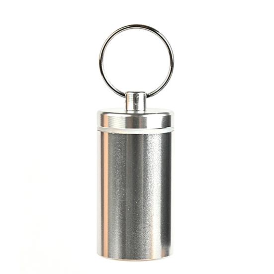 Pill Keychain Water-proof Rust Resistance Daily Using Small Pocket Pill Box Keychain
