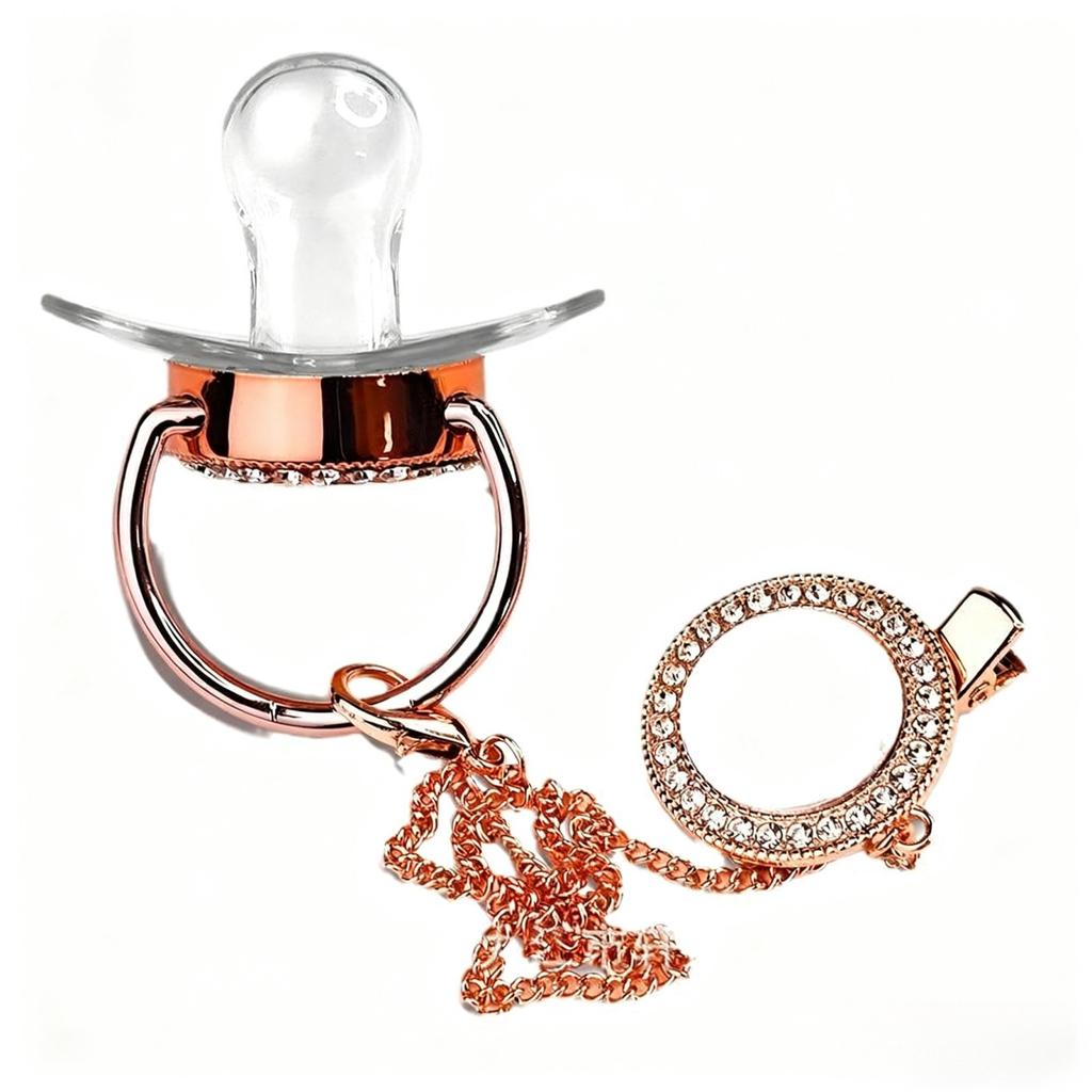 Silikon Flacher Runder Schnuller Mit Anpassbarem Muster Schnuller Schnuller Lebensmittelqualität Silikon