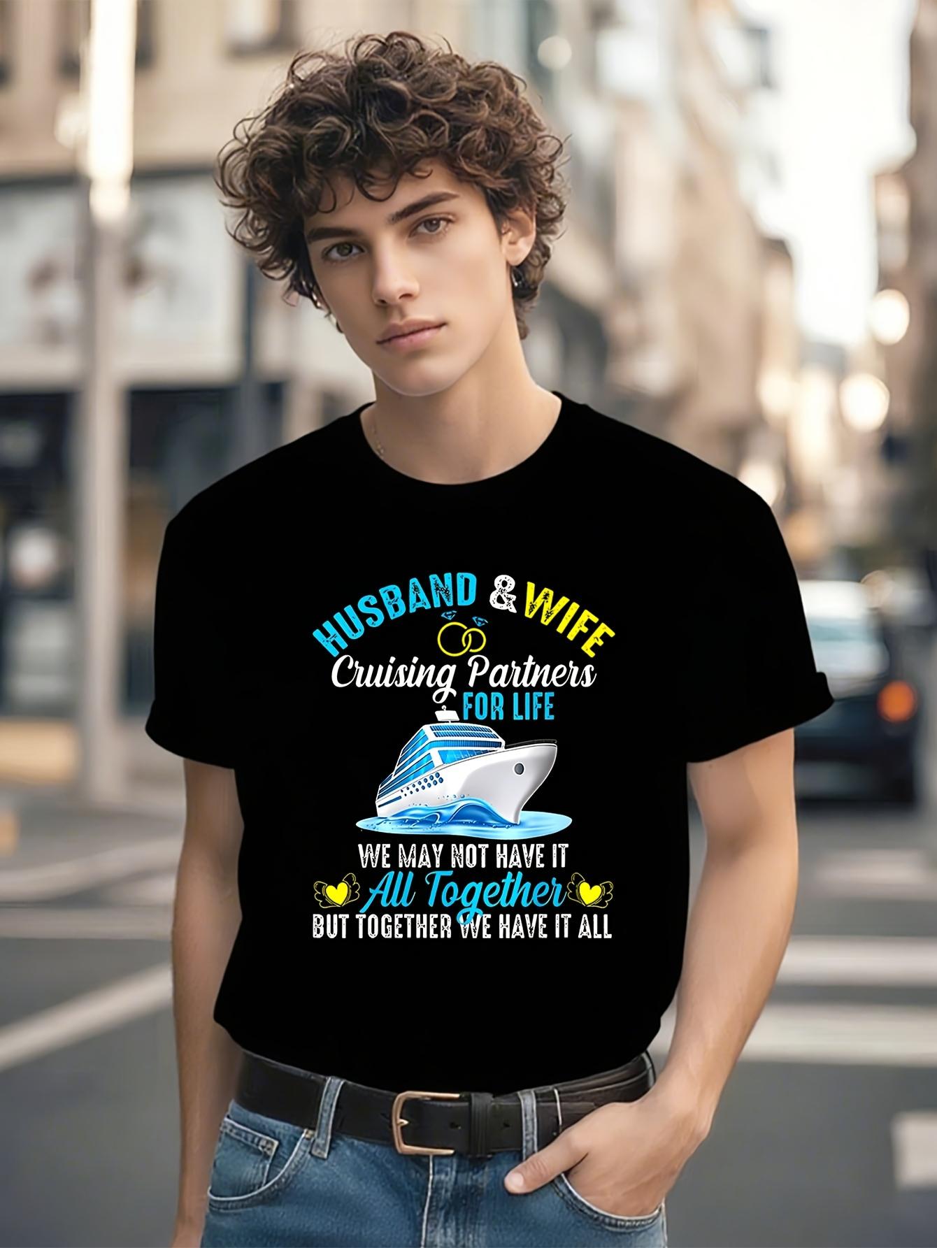 Cruise Trip Tshirt - Matching CoupleS Shirt with Husband ... XXXXL