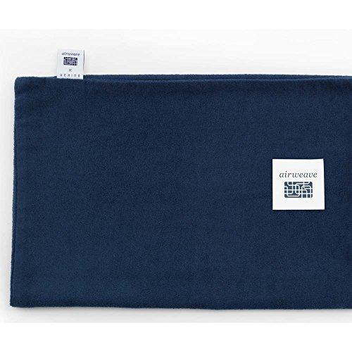 Airweave Soft Touch Pillowcase, Navy, K-P0151-NV-1, Terry Fabric, Absorbent, Quick-Drying