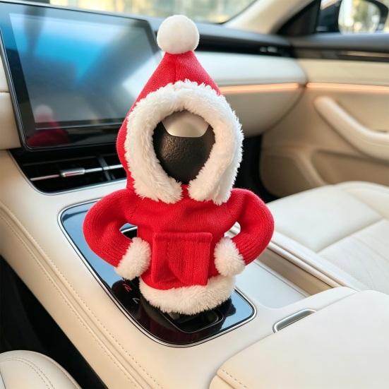 Summer Heat Protection Gear Handle Shift Hoodie Cover, Funny Knob Cover for Car, Fun Car Accessories Birthday Sweatshirt Shifter Protector Manual And