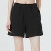 Nike Embroidered Logo Breathable Sportswear Knit Shorts Women Bottoms Black DM6729-010