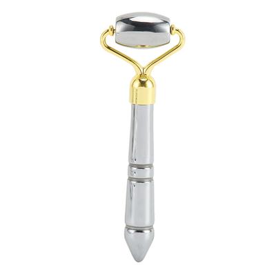 Facial Sculptor Terahertz Energy Stone Acupuncture Gua Sha Face Roller for Skin Tightening