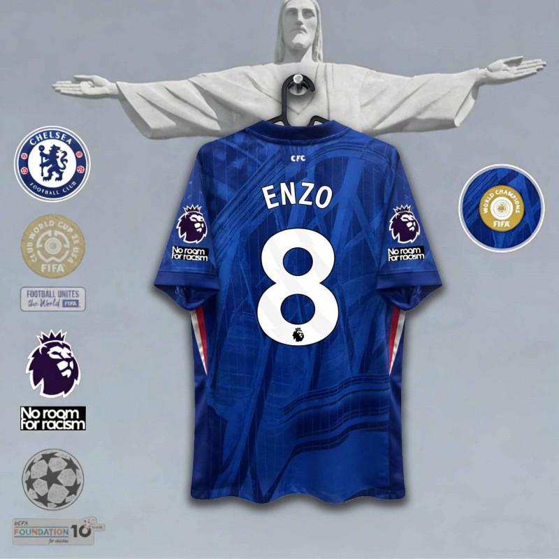 2025-2026 Chelsea Maglia Casa Trasferta Versione Fan Giocatore Enzo Palmer Coppa del Mondo per Club Maglia da Calcio