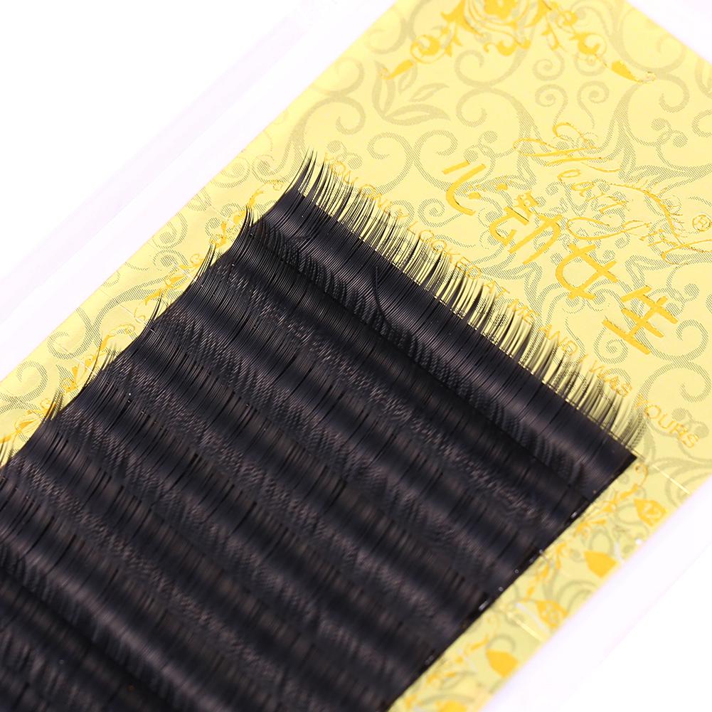 Imitation Mink Individual Eyelash Extensions Professional Make up False Lashes(0.20B,10mm)