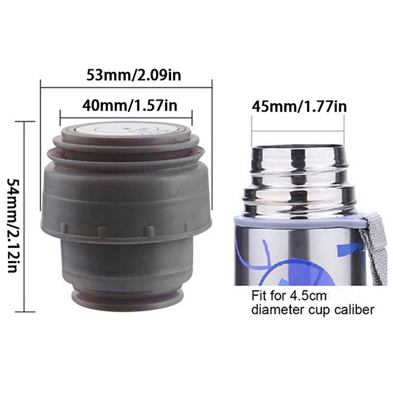 4.5Cm Bullet Flask Cover Travel Cup Vacuum Flask Lid Mug Outlet Thermos Cover