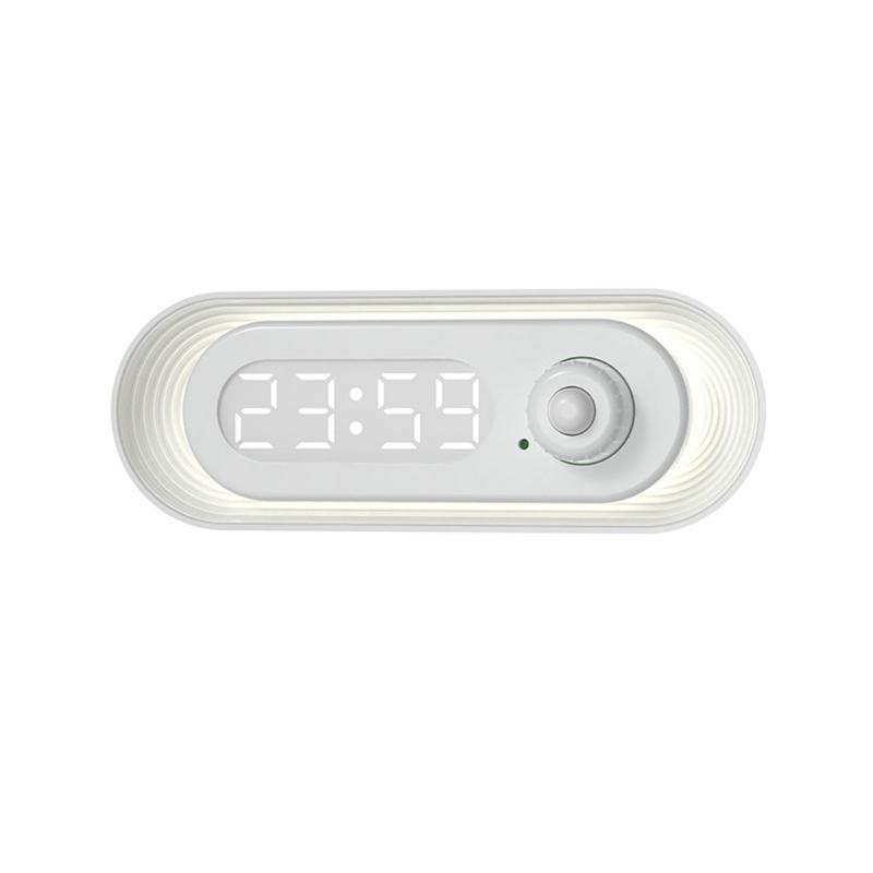 

Motion Wall Study Clock Night Light USB Cable Всасывающие принадлежности для спальни, ванной комнаты, туалета, кухни, украшения