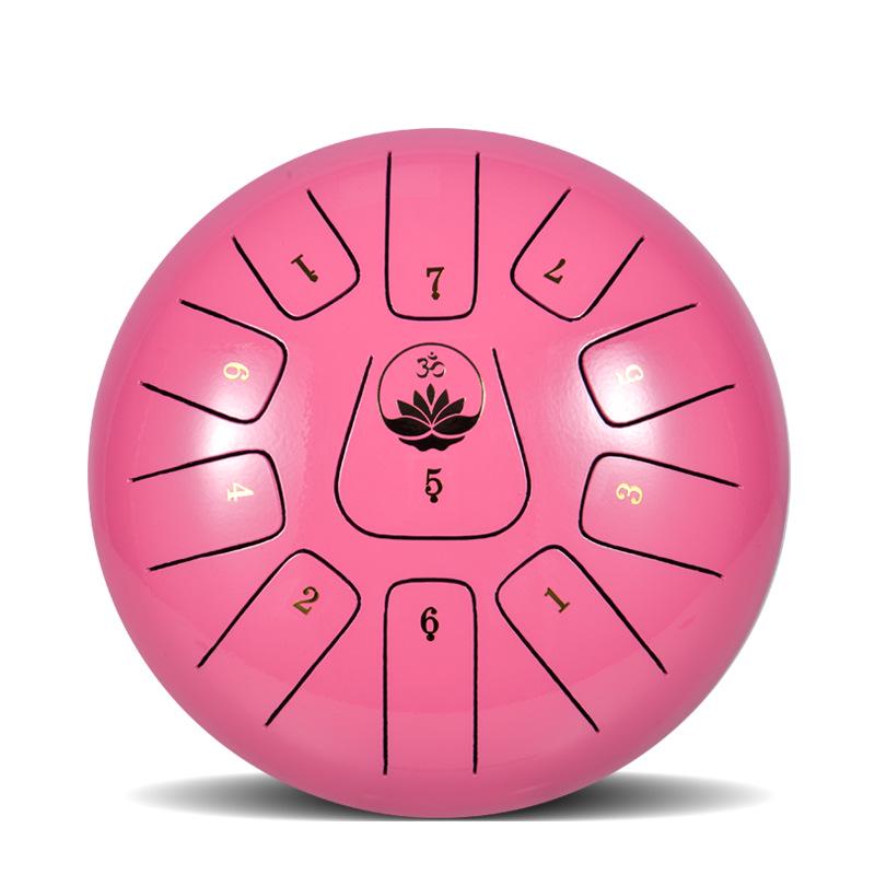 Éterický ocelový jazykový buben - 6/8/10/12/13/14 palcový Handpan perkusní nástroj.