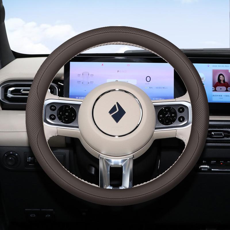 

Baojun Yueye Nappa Нескользящая Универсальная Оплетка на Руль 38cm