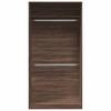 Wardrobe Brown Oak Effect 100 x 50 x 200 cm Engineered Wood