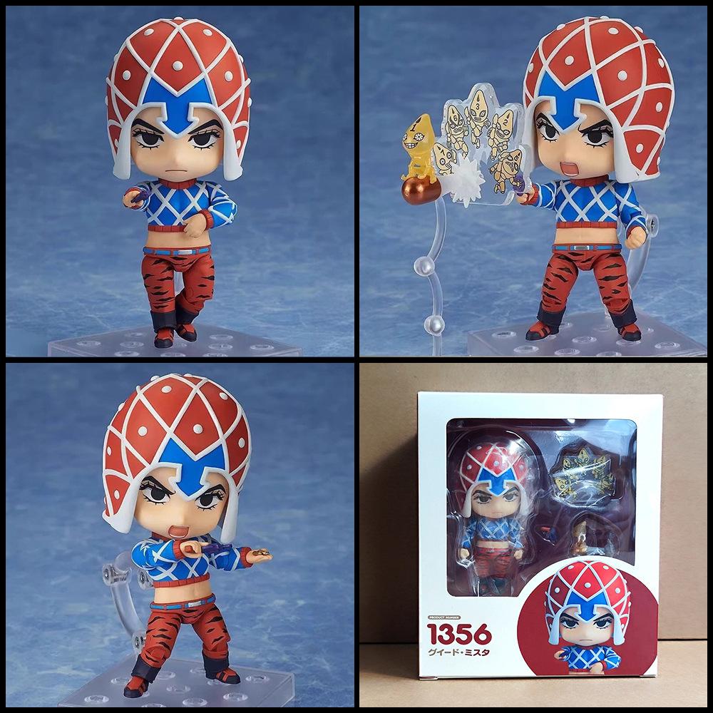 JoJo‘s Bizarre Adventure # Anime Figure Set - Action Figures with Swappable Faces Movable Joints Collectible
