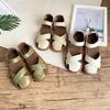Fashion Women's Sandals 2025 New Comfortable Soft Leather Thick Bottom Roman Sandals Girls Preppy Summer Breathable Casual Flat Shoes
