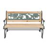 vidaXL Kinder-Gartenbank 84 cm Holz