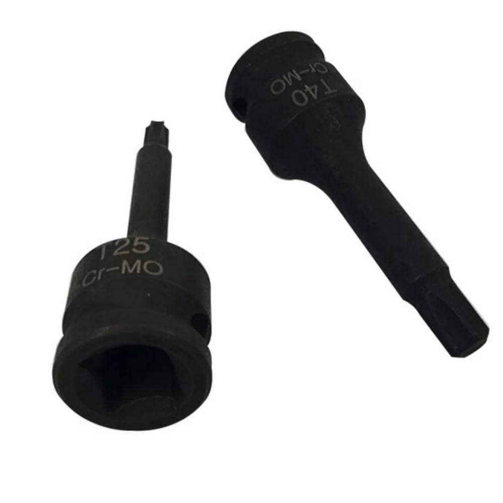 7 Pcs T-shape Hex Spline Ratchet Screwdriver Bit Socket Set Tools Impact Socket Bits Driver