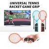 2Pcs Tennis Racquet Grip with Wrist Strap for NS2 Controller Tennis Racket Handle Grips Smooth Operation