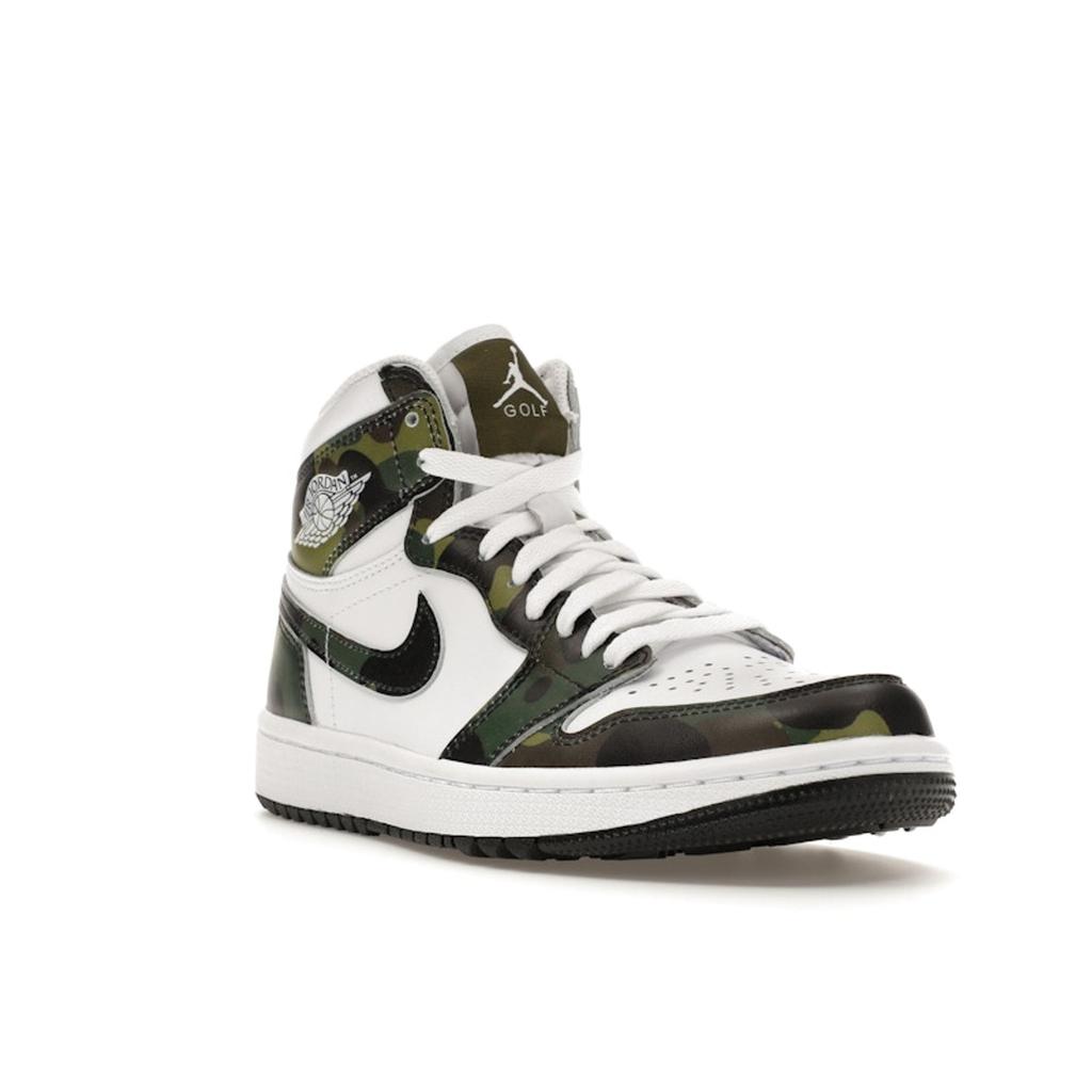 Jordan Air Jordan 1 High Golf Men Legion Green Black White DQ0660-300
