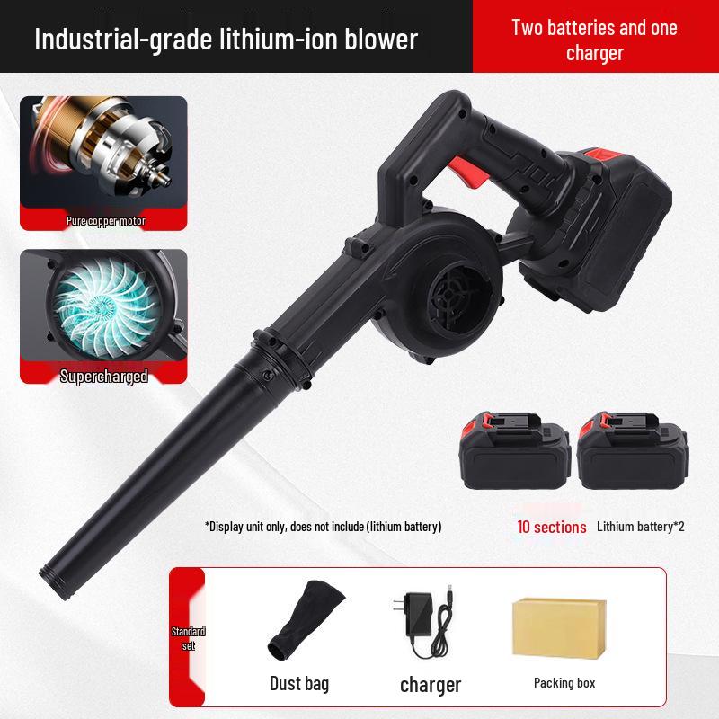 High-Power Lithium Battery Industrial Electric Blower/Vacuum Cleaner for Snow and Dust Removal