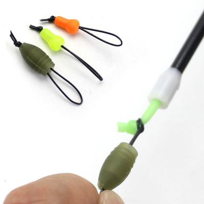 Accesorios de pesca de carpa, conector de poste de Dacron, aparejos de pesca con caña de pescar para aparejos, alimentador de método de carpa, aparejos de pesca, 8 Uds.