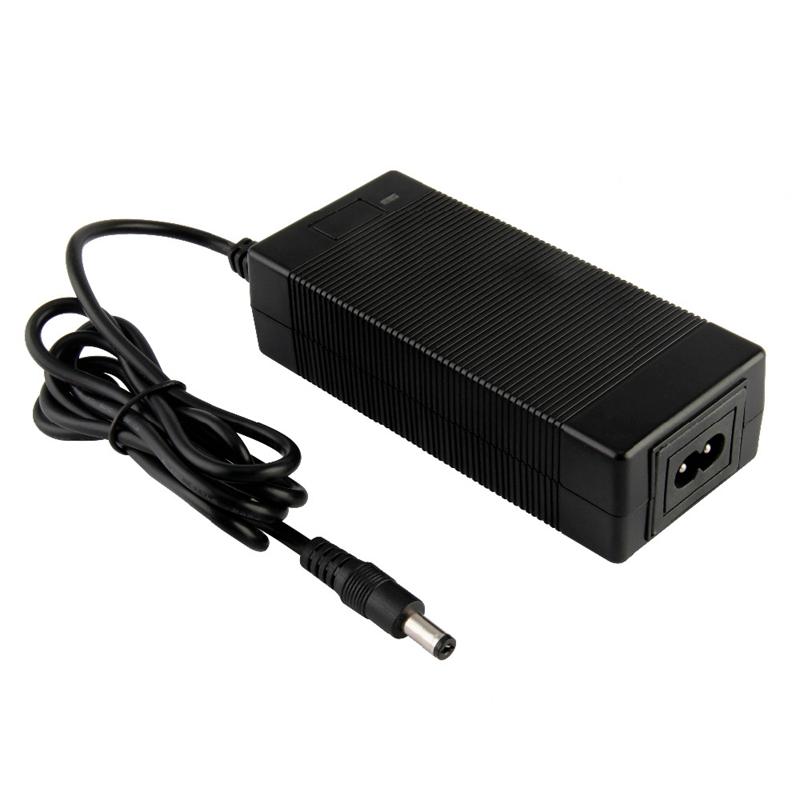 36V 2A Lithium-Batterieladegerät für 42V 2A 10er-Serie Li-Ionen-Akkupack Geräuschloses Ladegerät DC 5.5*2.1MM Stecker 3P GX12 Stecker DC 8MM