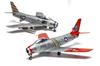 Airfix North American Sabre Plastikový model X8111 1/48 F-86F (Letoun)