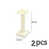 Store byggeklosser Slide Swing Seesaw Park Lekeplass Series Large Pillar Murstein Barn Barn Pedagogisk Leke Kompatibel Duploe