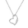 [Sears] Women's Diamond Love Heart Necklace, April Birthstone E1491-04