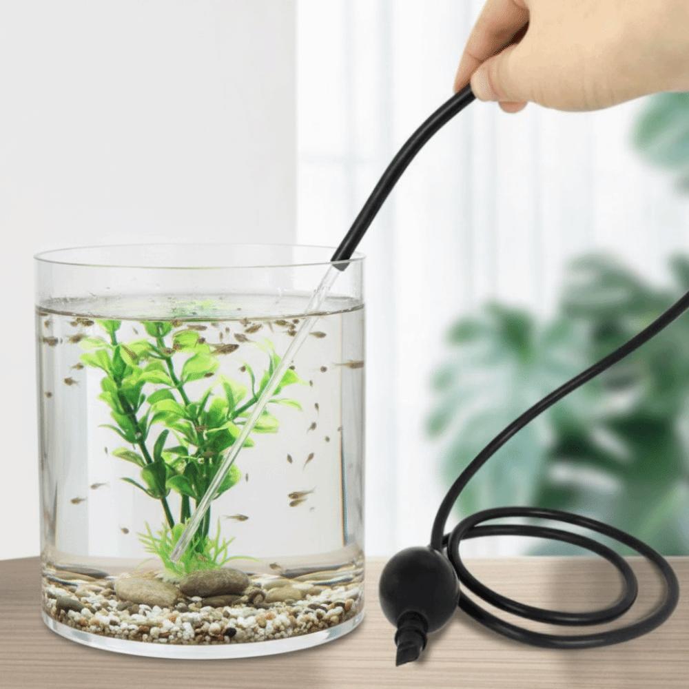 Manuelles Aquarium-Siphon-System Effizienter Fischbeckenreiniger Ökosystem-Becken