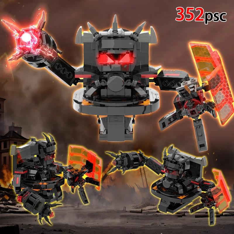 New Skibidi Toileted Giant Titan TVman Upgrade Speakerman Building Blocks Animation Figure Model Toys for Kid Ideas Gifts Easter
