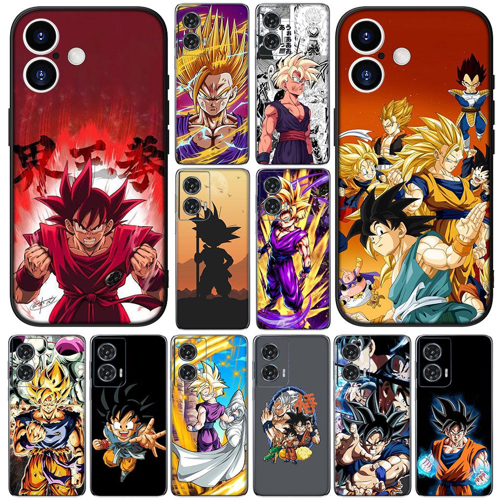 Cover Dragons Gokus Balls Son Gohan for Motorola Moto Edge 50 One 30 Fusion 40 neo Ultra Pro 20 Lite G50 G85 G84 E15 E14 Case