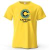 Capsule Corp Cotton Funny Printing Japan Anime Men T Shirt Tee Summer Streetwear Tops Fashion Brand Tshirt Clothing