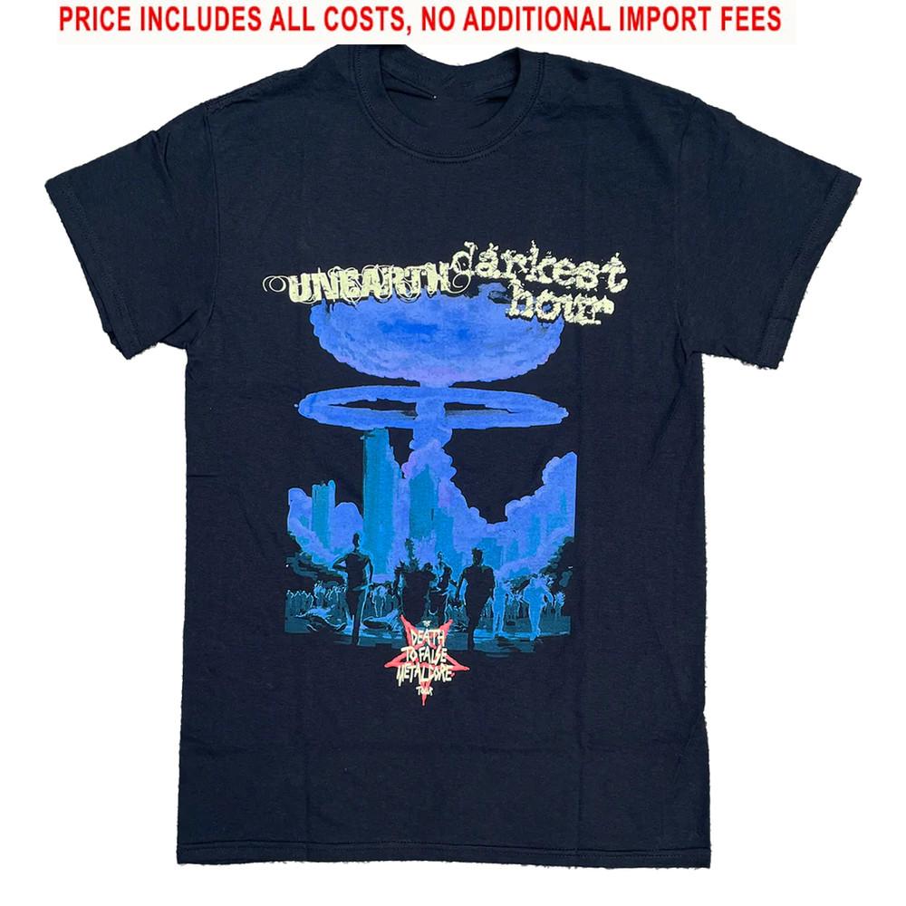 Vintage Darkest Hour Band Tour Tshirt Fan Classic unisex SG156   Unisex T-Shirt M