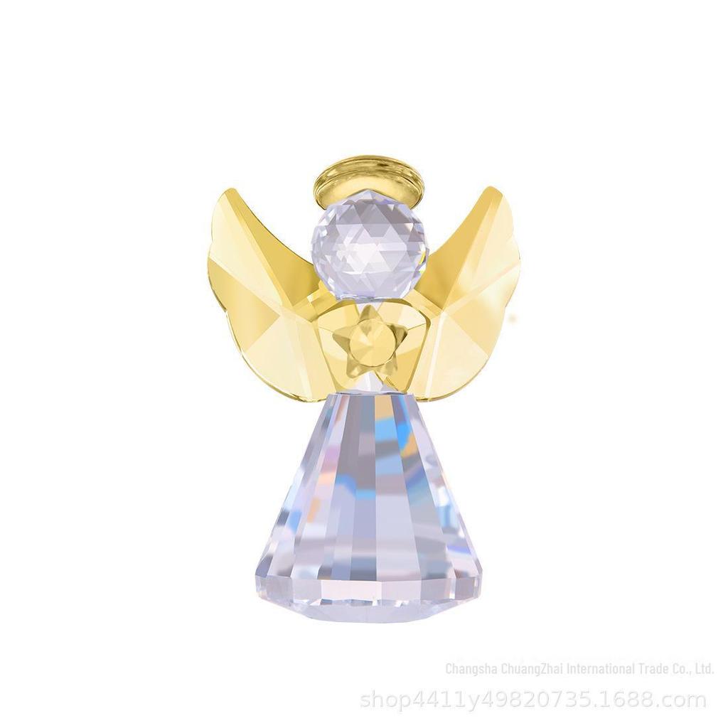 Crystal Angel Ornament - Creative Gift for Birthdays and Weddings