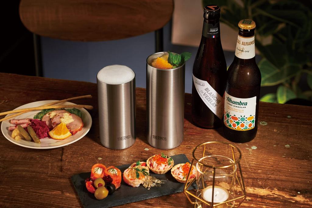Thermos Vacuum Insulated Stainless S Tumbler, 420ml, Steel, JDW-420 (Lightweight Model)