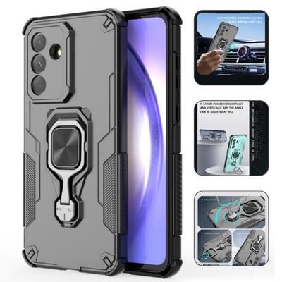 Armor Phone Case For Samsung Galaxy A26 A36 A56 A16 A25 A35 A55 5G A17 A06 4G A 17 16 26 36 56 Car Magnetic Ring Back Cover