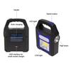 Portable Solar Lantern COB LED Work Lamp Waterproof  Emergency Spotlight USB Rechargeable Hand Lamp for Outdoor Hiking Camping
