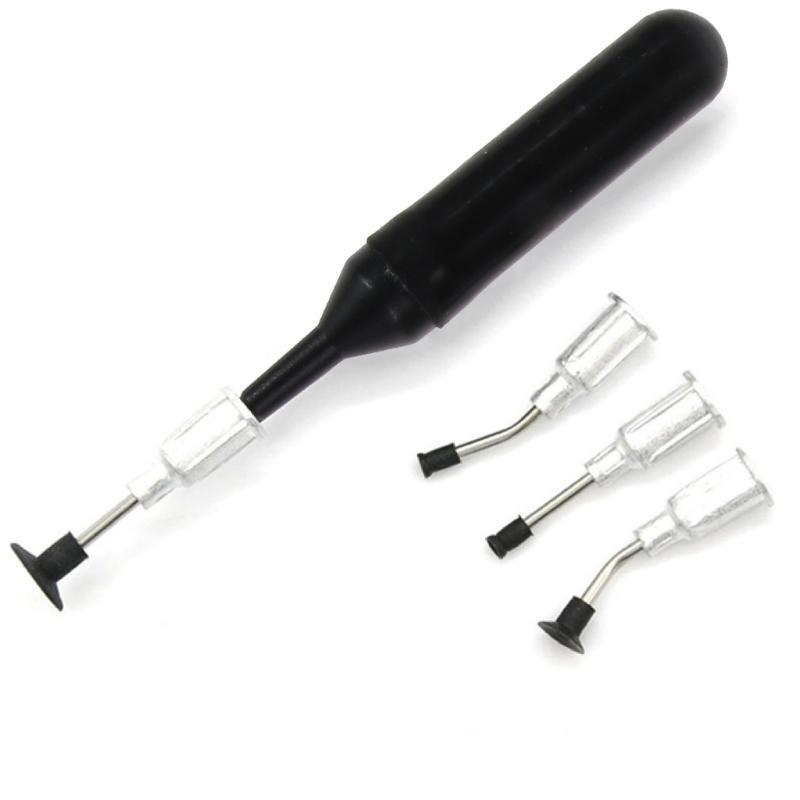 Vacuum Sucking Pen with 4 Suction Headers Suitable for Capacitor Resistor Chip