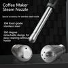 1Pc Coffee Maker Steam Nozzle for Barsetto Gen 1/2/2S Maxim MKA74 Donlim 5700P 3/4 Hole Milk Foam Spout Steam Wand Tip 3