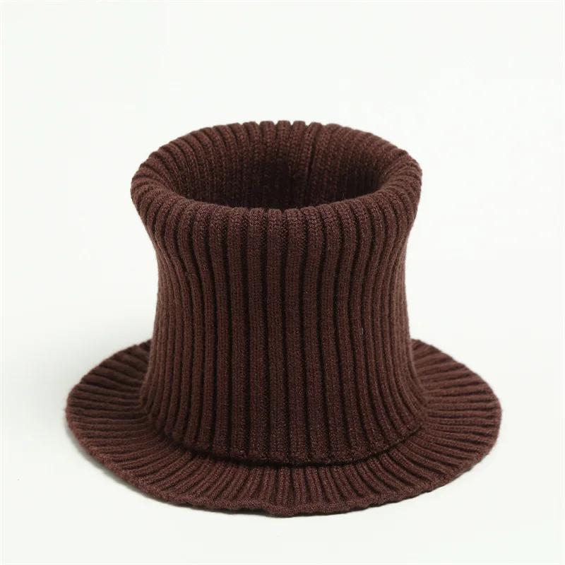Warmer Gestrickter Kragenschal Mne Damen Rollkragen Falscher Unechter Kragen Abnehmbarer Schal Warmer Winter Winddichter Schal Rüschen Wickel