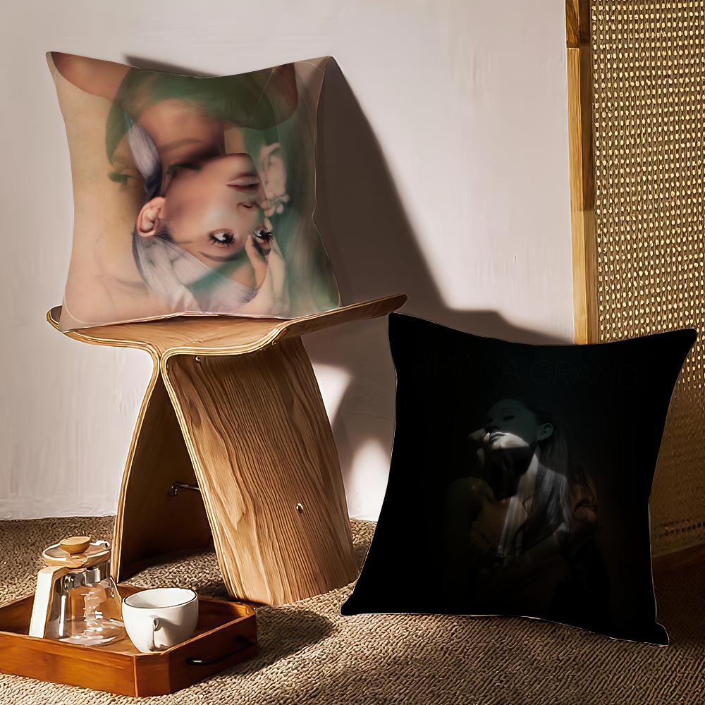 A-A-Ariana Grande Album Kissenbezug Musterbedruckter Kissenbezug für Wohnzimmer Sofa Kissenbezug & Schlafzimmer Dekoration