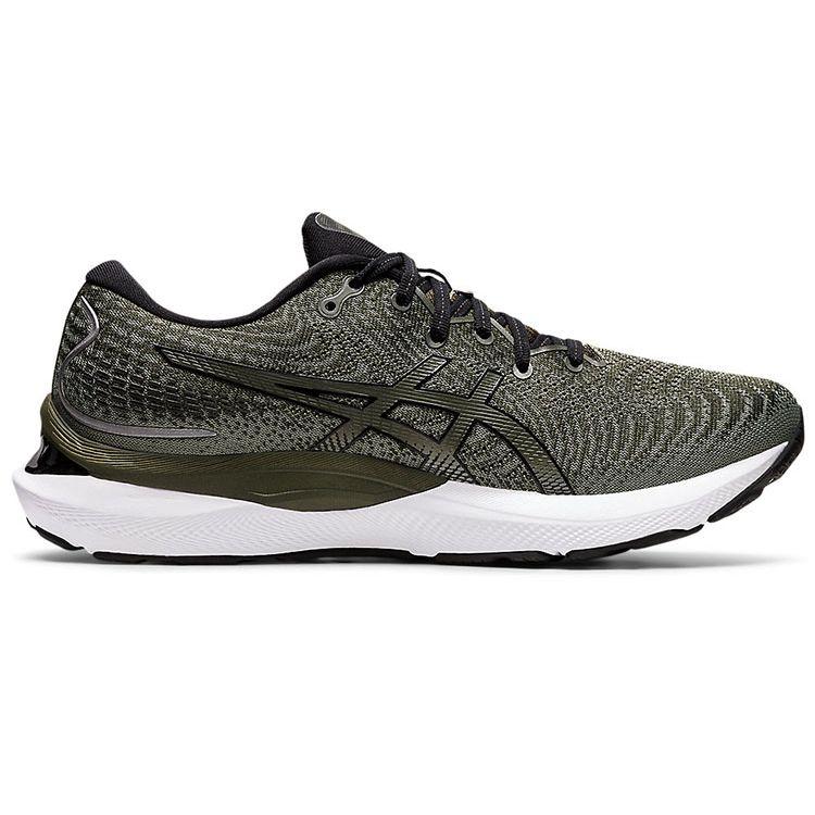 Asics Gel-Cumulus 24 Men Olive Canvas Black Running Shoes 1011B366-300