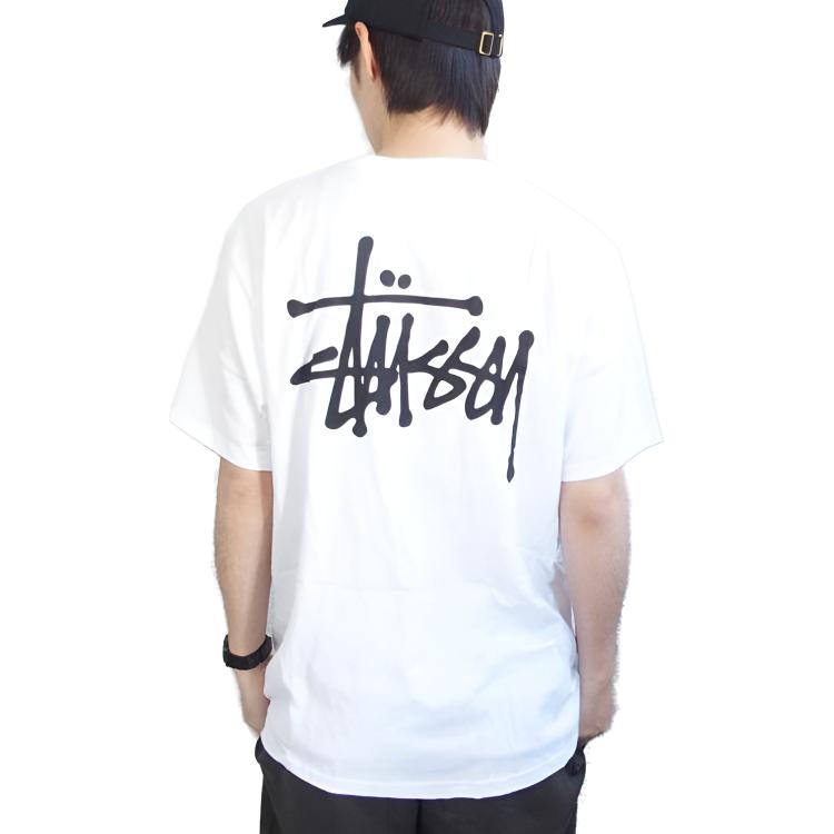Stussy Klassisches Basic Bedrucktes Kurzarm American Vintage T-Shirt Unisex Tops 1904257