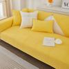 Pure Cotton Sofa Cushion for All Seasons, Cotton Non-slip Cushion, Simple Modern Fabric Sofa Cover, Backrest Cover and Cloth Towel