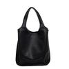 Solid Color Elegant Pu Inner Pocket Comfortable Double Straps Women Travel Bags