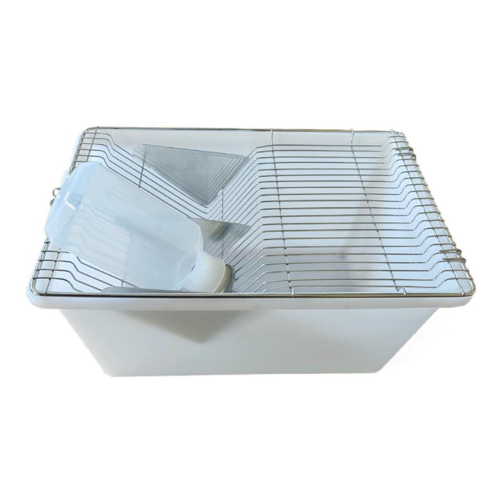 Xinrongqing Stainless Steel Laboratory Rodent Breeding Cage for Mice, Rats, and Hamsters